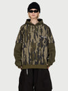 Women's Park Rider Freestyle Snow Hoodie – 2-in-1 Layered Style with Contrast Sleeves