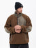 Men's Mountain-Ready Faux Sherpa Adventure Pullover Warm Fleece Sweater
