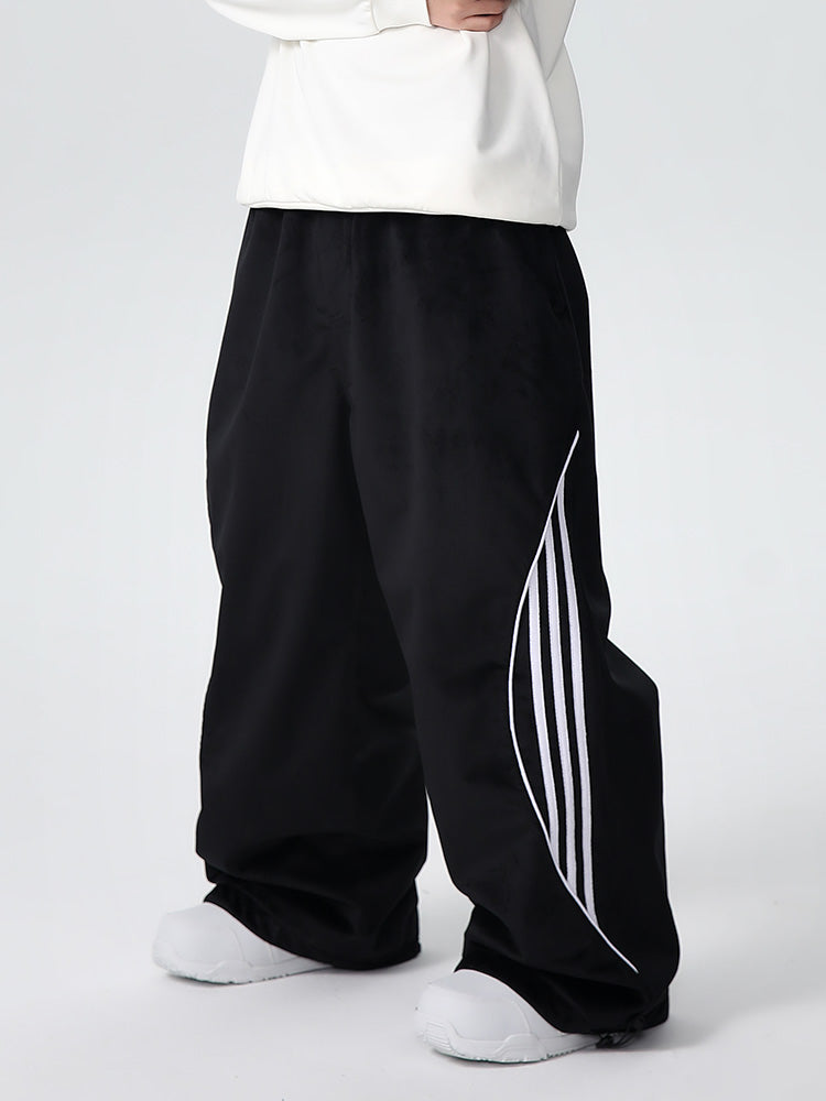 Men's Searipe Unisex Oversize Fleece ChillTech Baggy Snow Pants Snowverb