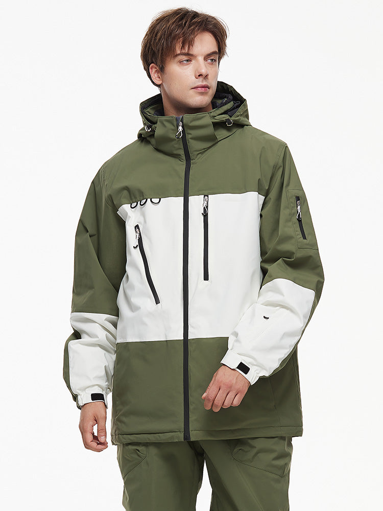 Men's Alpine Pioneer Mountain Explorer Backcountry Thermal Snow Jacket ...