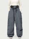 Women's Techline Workwear-Inspired Utility Cargo Snow Pants – Baggy Freestyle Fit