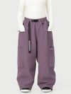 Women's Techline Durable Stretch Utility Cargo Snow Pants – Baggy Freestyle Fit