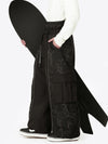 Men's Wild Motion Reflective Colorblock Extra Baggy Snow Pants