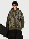 Women's Park Rider Freestyle Snow Hoodie – 2-in-1 Layered Style with Contrast Sleeves