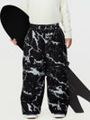 Men's UrbanCraft Workwear Baggy Snow Pants with Enhanced Knee Mobility Design