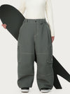 Women's Wild Soul Crew Utility Cargo Snow Pants – Heavy Stitch Baggy Fit
