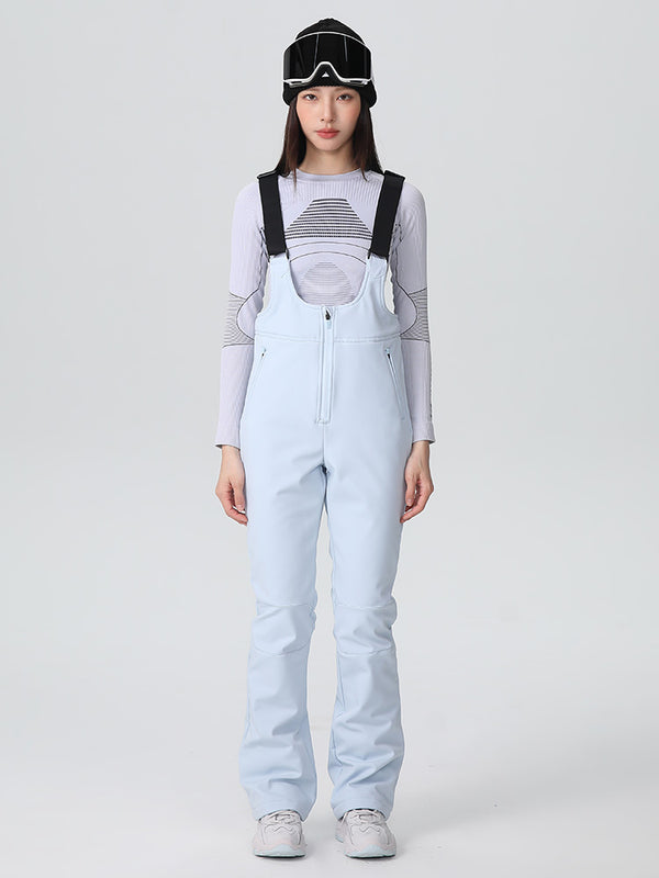Women's Searipe Tailored Flex Flare Ski Bibs Overalls