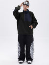 Women's Mountain-Ready Faux Sherpa Fleece Pullover & Swaggy Reflective Cargo Snow Pants