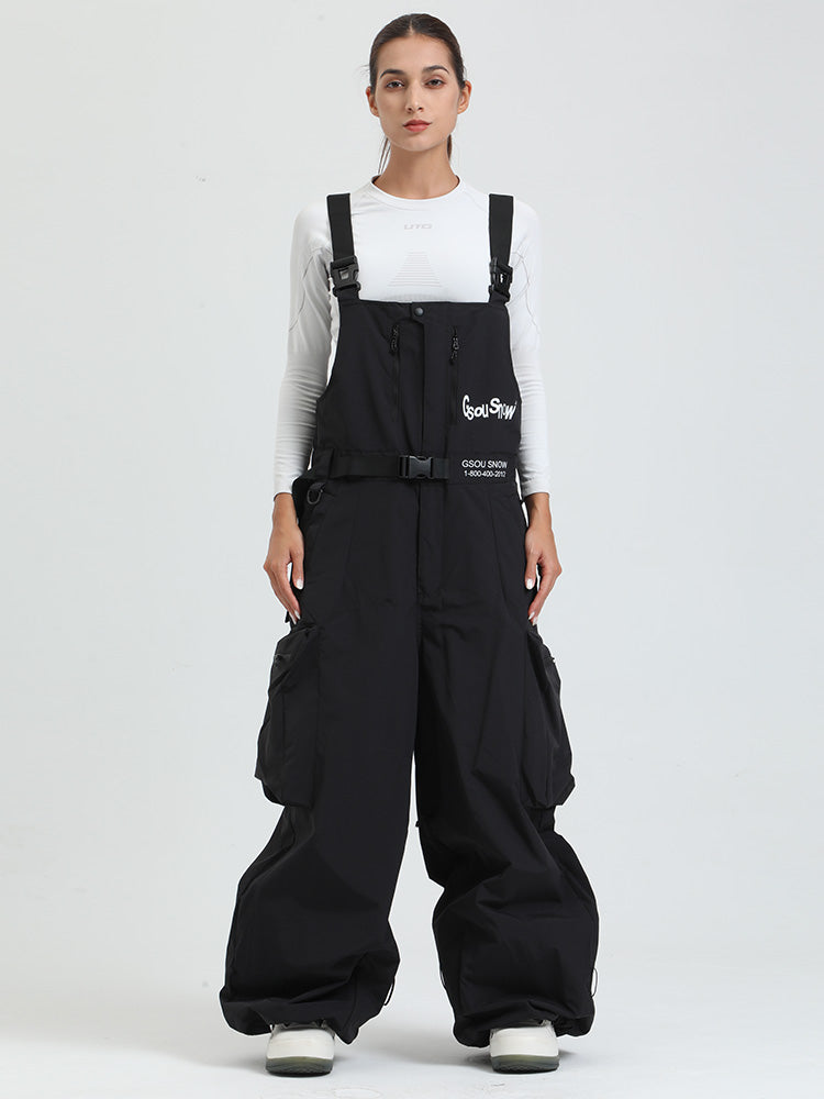 GSOU SNOW - Pantalon De Ski Et Snowboard Unisexe, Ample, Imperméable 20K, Respirant, Pour Homme Et Femme