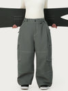 Women's Wild Soul Crew Utility Cargo Snow Pants – Heavy Stitch Baggy Fit