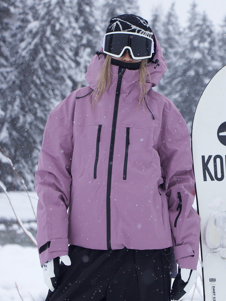 Women's Rabbit Snow ChillRider Thermal Mountain Pro Baggy Snow Jacket ...