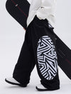 Men's All Weather Reflective Swaggy Graphic Cargo Snow Pants