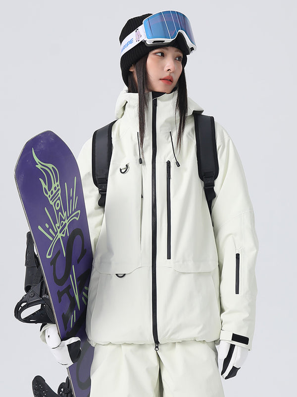 Women's Searipe Unisex All-Weather Mountain Rider Backcountry Utility Snow Jacket