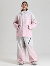 Women's Gsou Snow Durable Mountain Vibe Pullover Anorak Baggy Snow Suits