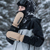 Men's Nandn Winter Mountain Shred All Weather Snow Mittens  With Additional 5 Finger Gloves