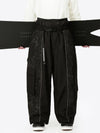 Men's Wild Motion Reflective Colorblock Extra Baggy Snow Pants