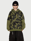 Women's Park Rider Freestyle Snow Hoodie – 2-in-1 Layered Style with Contrast Sleeves