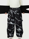 Men's UrbanCraft Workwear Baggy Snow Pants with Enhanced Knee Mobility Design