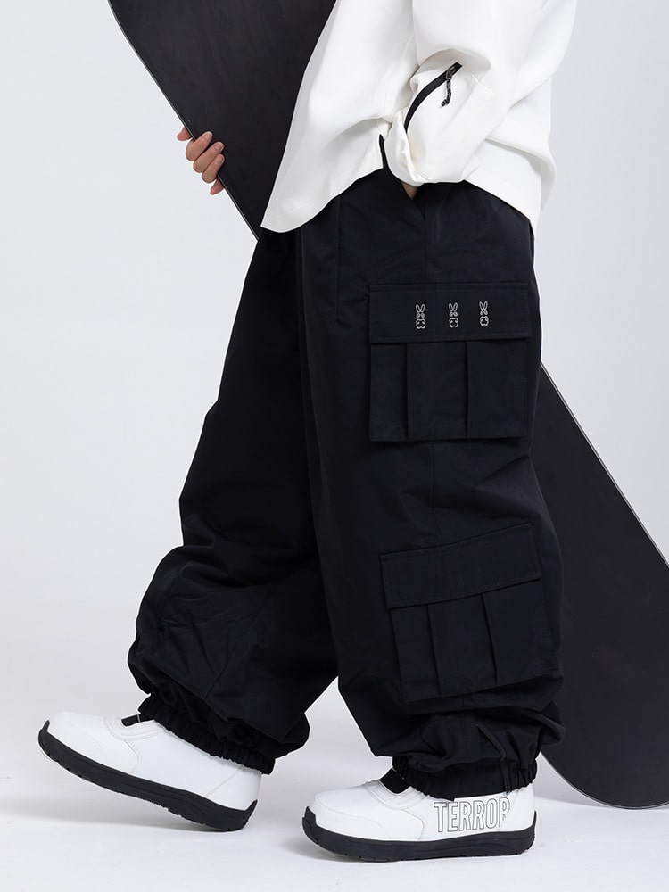 Produktbild von Generisch Skihose Herren Wasserdicht Mit Hosenträger Snowboardhose