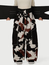 Women's Wild Motion Multi Pocket Reflective Colorblock Super Baggy Snow Pants