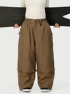 Women's UrbanCraft Double Knee Utility Cargo Snow Pants with Rivet-Reinforced Panels