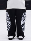 Men's All Weather Reflective Swaggy Graphic Cargo Snow Pants