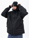 Men's All Weather Mountain Chill Reflective Snow Jacket – Night Skiing & Snowboard