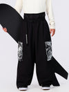 Men's Hyper Flux Urban Graffiti Freestyle Baggy Cargo Snowboard Pants - Park Rider