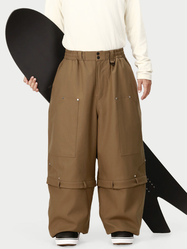 Men's UrbanCraft Double Knee Utility Cargo Snow Pants with Rivet-Reinforced Panels