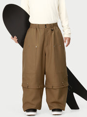 Men's UrbanCraft Double Knee Utility Cargo Snow Pants with Rivet-Reinforced Panels