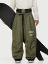 Men's Camden Punk Rivet Street Utility Cargo Snow Pants – Baggy Freestyle Fit