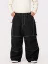 Men's UrbanCraft Workwear Baggy Snow Pants with Enhanced Knee Mobility Design