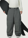 Men's Wild Soul Crew Utility Cargo Snow Pants – Heavy Stitch Baggy Fit