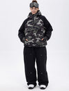 Women's Freestyle Mountain Camo Snow Suit – Bomber Jacket & Baggy Pants Set