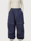 Women's UrbanCraft Workwear Baggy Snow Pants with Enhanced Knee Mobility Design