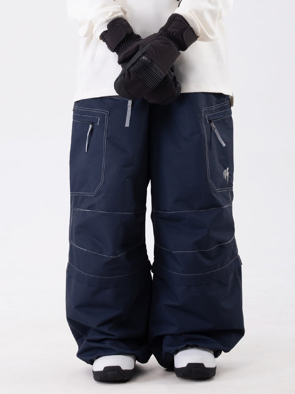 Women's Wild Soul Steeze HypeShred Baggy Utility Cargo Snow Pants / Shorts