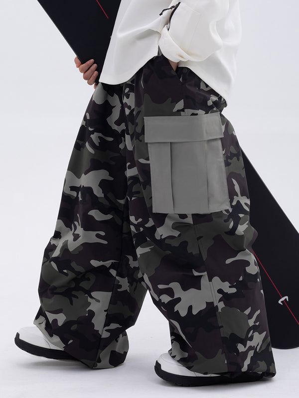 Men's Mountain Chill Freestyle Prime Baggy Camo Snowboard Pants