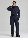 Women's Gsou Snow Alpine Luxe Slim Fit Full Body Onesie Ski Jumpsuit