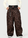 Men's Urban Vibe Workwear-Inspired Rivet-Trim Wide Fit OG Baggy Snow Pants