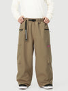 Men's Techline Durable Stretch Utility Cargo Snow Pants – Baggy Freestyle Fit