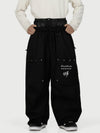 Men's Camden Punk Rivet Street Utility Cargo Snow Pants – Baggy Freestyle Fit