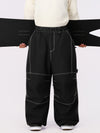 Men's UrbanCraft Workwear Baggy Snow Pants with Enhanced Knee Mobility Design