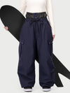 Women's Techline Workwear-Inspired Utility Cargo Snow Pants – Baggy Freestyle Fit