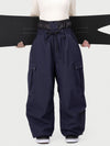 Women's Techline Workwear-Inspired Utility Cargo Snow Pants – Baggy Freestyle Fit