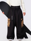 Men's Hyper Flux Urban Graffiti Freestyle Baggy Cargo Snowboard Pants - Park Rider