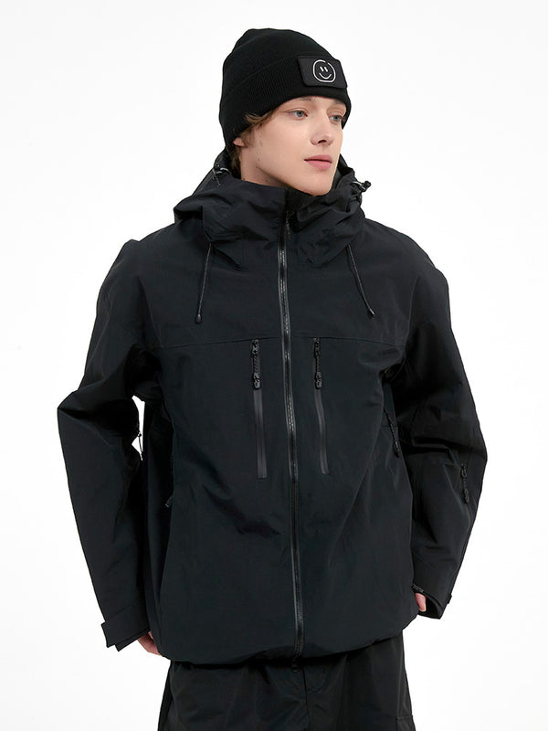 Men's Durable Mountain Pro All Weather Thermal 3L Snow Jacket