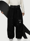 Men's Camden Punk Rivet Street Utility Cargo Snow Pants – Baggy Freestyle Fit