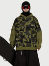 Men's Park Rider Freestyle Snow Hoodie – 2-in-1 Layered Style with Contrast Sleeves