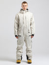 Men's All Mountain Freerider One Piece Ski Suits Full Body Snowsuits
