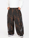 Men's Nightline Park Rider Reflective Curve Baggy Snow Pants